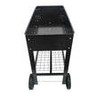 Rolling Mobile Raised Garden Bed Cart Planter Garden Bed Cart