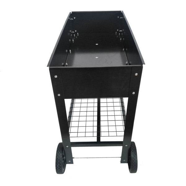Rolling Mobile Raised Garden Bed Cart Planter Garden Bed Cart