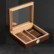 Large Capacity Wooden Storage Humidor Cigar Box