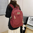 Large Capacity College Junior High School Backpack School Bag