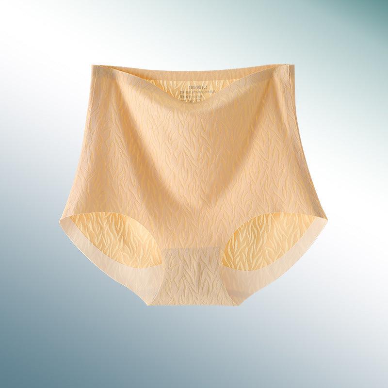 Women's Seamless Silk-Smooth Mid-Waist Shaping Briefs Hip-Lifting Body Control