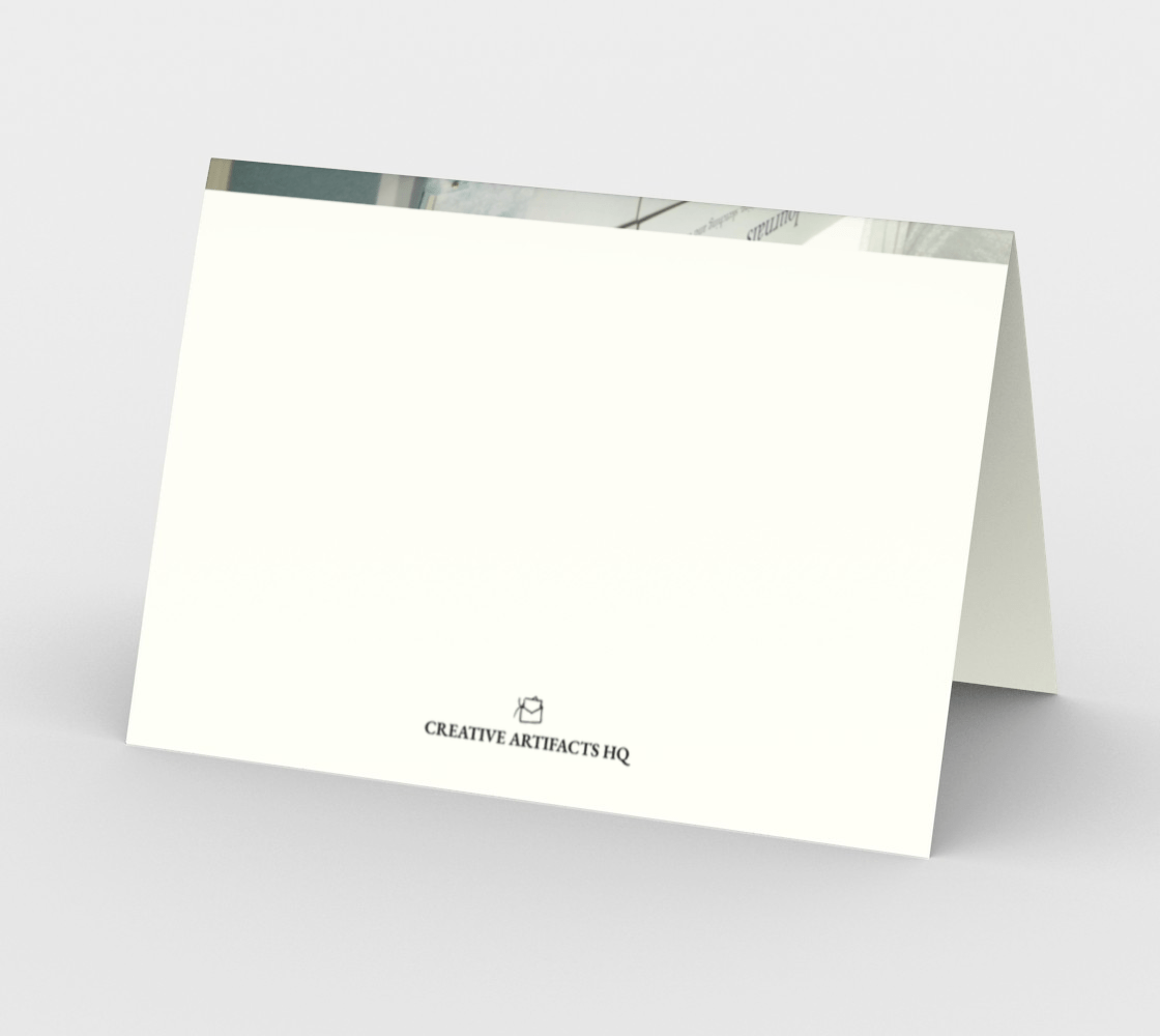 Set of 3 Blank Greeting Cards | 5 x 7 | Stationery Display