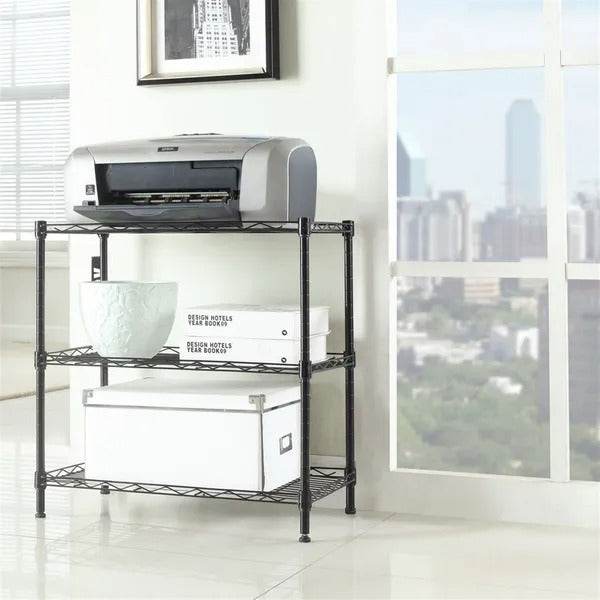 Concise 3 Layers Carbon Steel  PP Storage Rack, Kitchen Storage Rack RT