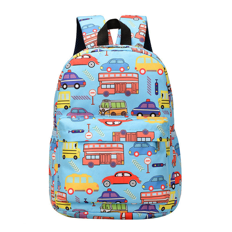 3D Print Kids School Backpack – Cartoon Patterns, Lightweight & Waterproof