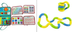 New Busy Book Children's Busy Board Dressing And Buttoning Learning Baby Early Education Preschool Sensory Learning Toy