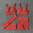 6pcs Yoga Workout Outfit set for women Gym clothes