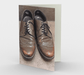 Set of 3 Blank Greeting Cards | 5 x 7 | Dress Shoes