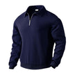 Half Zipper Sweatshirt – Stylish Jacquard Pullover for Youth