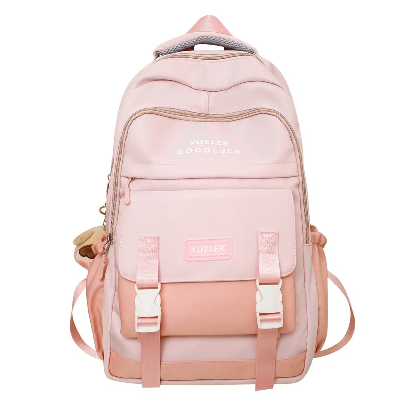 Large Capacity Nylon Backpack – Cartoon Cute Style | 10 Colours