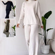 Turtleneck Suit – Stylish Casual Loose-Fit Long Sleeve Outfit