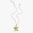 Women's necklace - Stainless Steel Starfish Conch Necklace