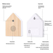 Motion-Activated Birdhouse Music Box with Bird Song Audio Player