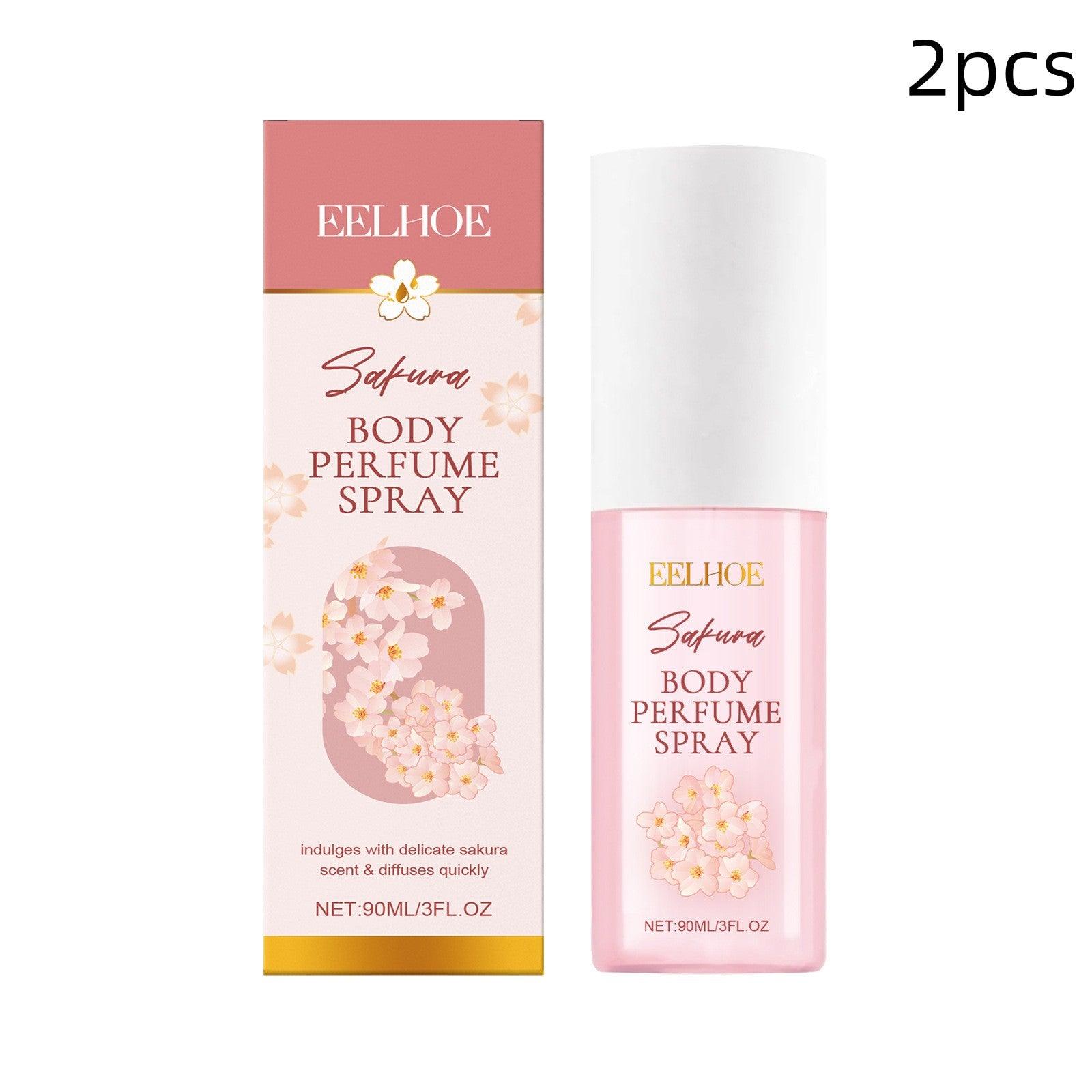 Cherry Blossom Body Perfume Spray Elegant Softening Skin