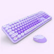 Wireless Keyboard and Mouse Set – Colorful Ergonomic Combo for Home and Office Canada