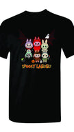[Adult size] Halloween Labubu Graphic Tee: Kawaii Spooky 100% Cotton Unisex Shirt