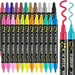 Acrylic Marker Pen Double-headed Stackable Water-based Paint Brush Paint Marker and Highlighter