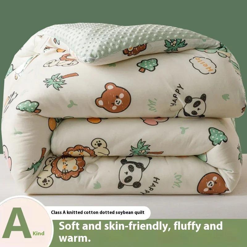 Beanie Velvet Quilt Soybean Fiber Duvet Insert Autumn And Winter