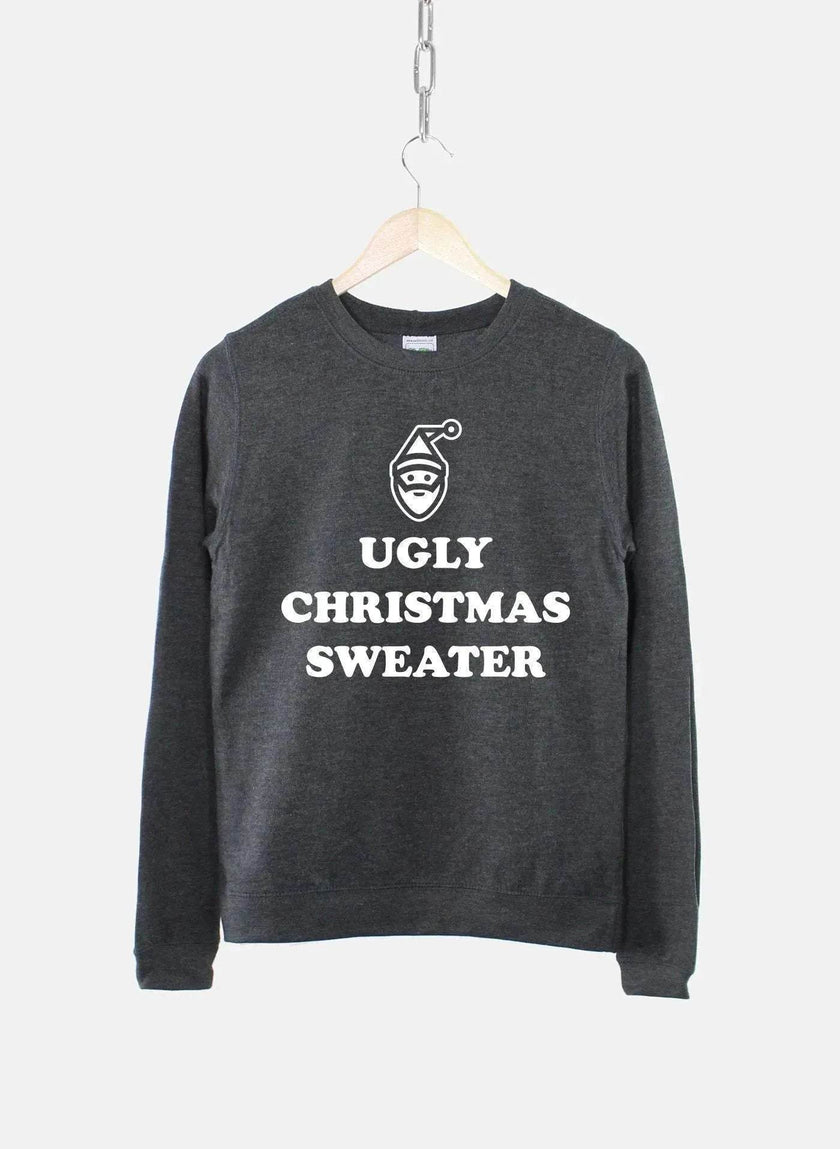 Women's Ugly Christmas Sweater Sweatshirt Bah Humbug Funny
