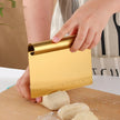 Stainless Steel Scraping Panel With Scale Baking Tool Dough Cutting Board Scraping Powder Board Tagliolini Cutter