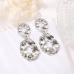 Jewelry Baroque Alloy Geometric Irregular Earrings