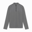 Men Quick Drying Long Sleeve Half Zip Activewear Muscle Fitted shirt Workout Gym T-shirt Top