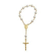 Beads Pearl Cross Full Moon Blessing Bracelet Fashion Jewelry