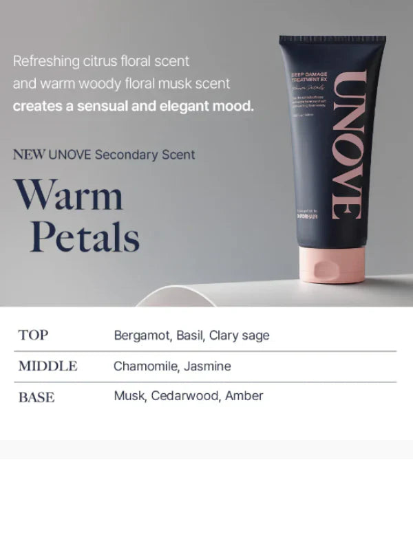 Unove Deep Damage Treatment EX 320ml - Warm Petals