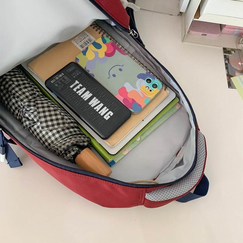 College Style Backpack Student Leisure Travel Large Capacity Backpack