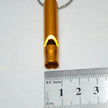 Outdoor Portable And Simple Aluminum Alloy Rescuing Whistle