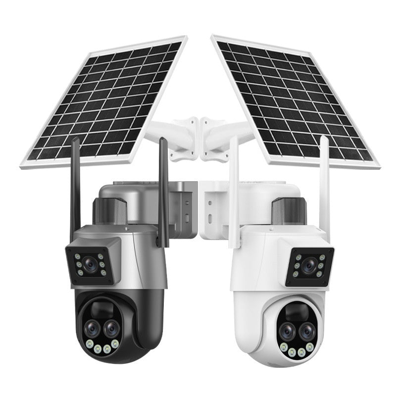 Solar Wireless Camera – 6MP Full Color Night Vision Outdoor Security Camera with 10x Zoom