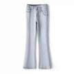 Women's Light-colored High Waist Bootcut Jeans