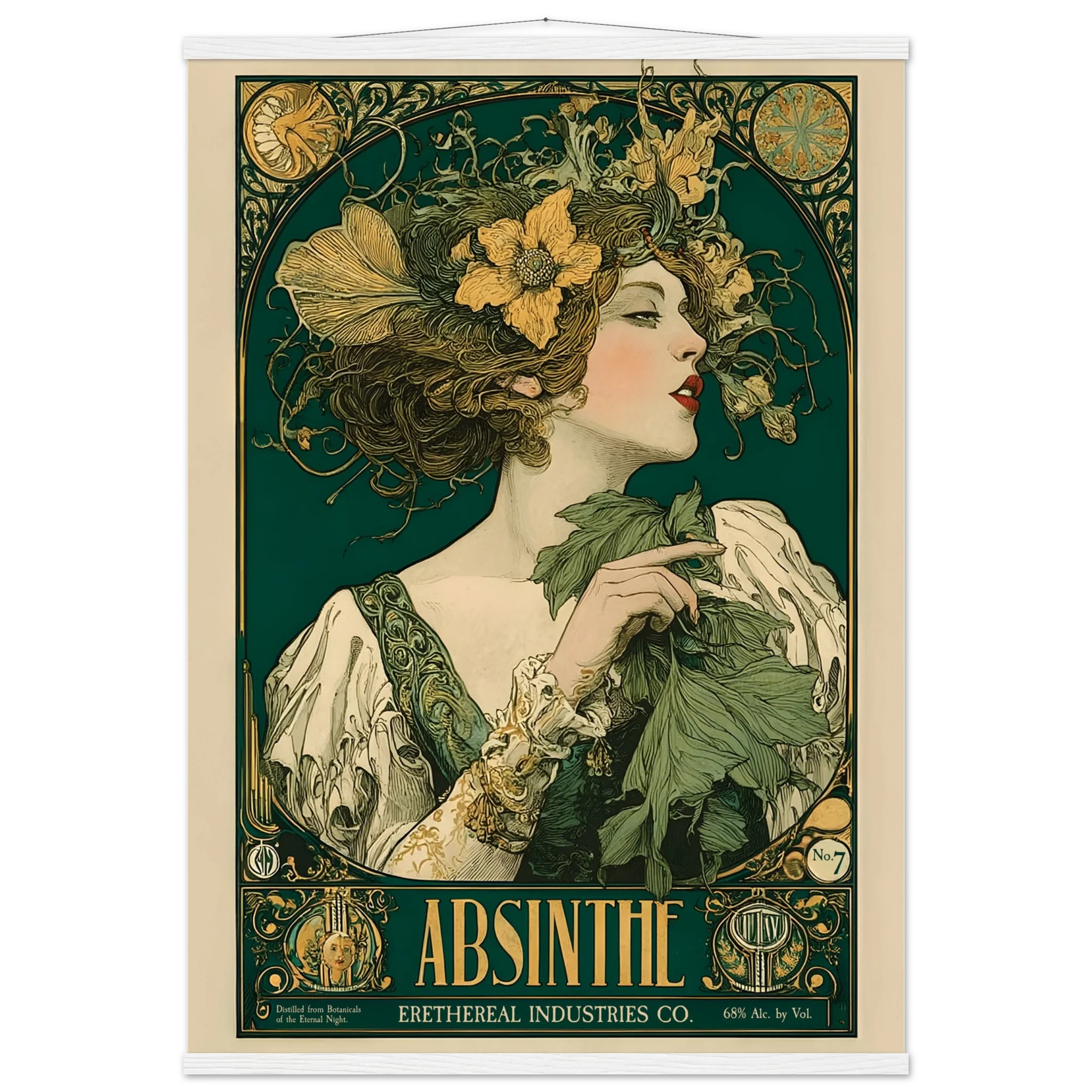 L’Absinthe d’Ombre - Poster & Framed Print