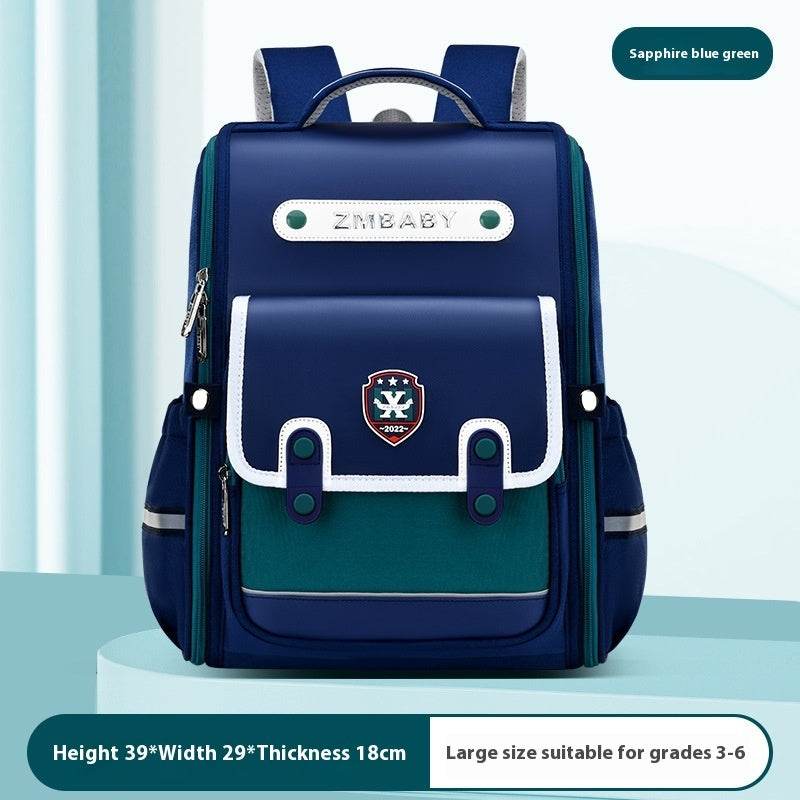 British Style School Bag Ergonomic Spine Supportive Backpack