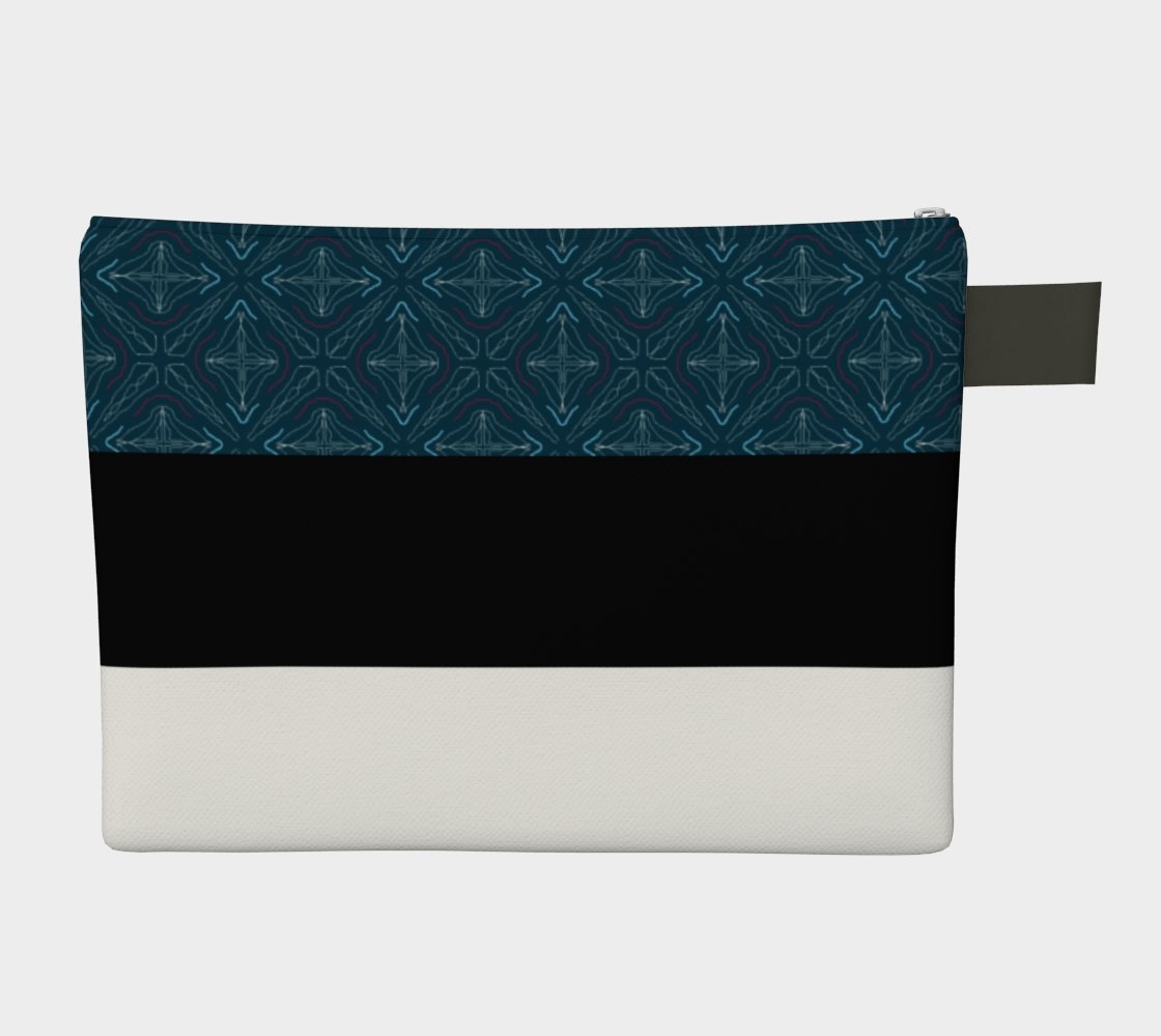 Zippered Cotton Canvas Carry All | The Esto