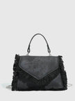 Retro Tassel Bag Denim Mini Crossbody denim bag