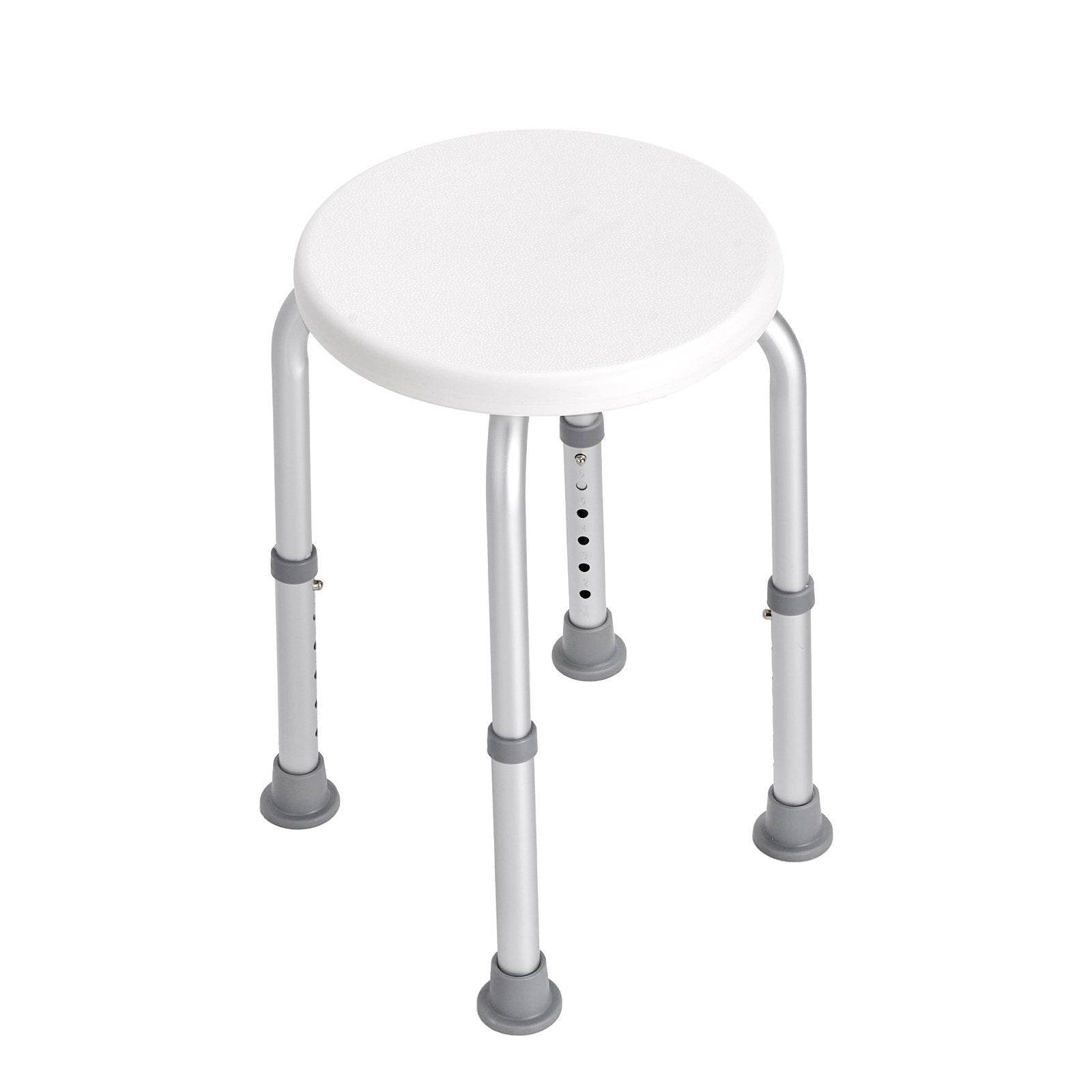 Shower Chair For Inside Shower, Adjustable Height Shower Stool, Non-Slip Bench Bathtub Seat Stool For Elderly Disabled Adults Handicap, 300 Lbs Capacity