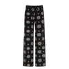 Snowflake Casual Straight Leg  trouser Pants For Women