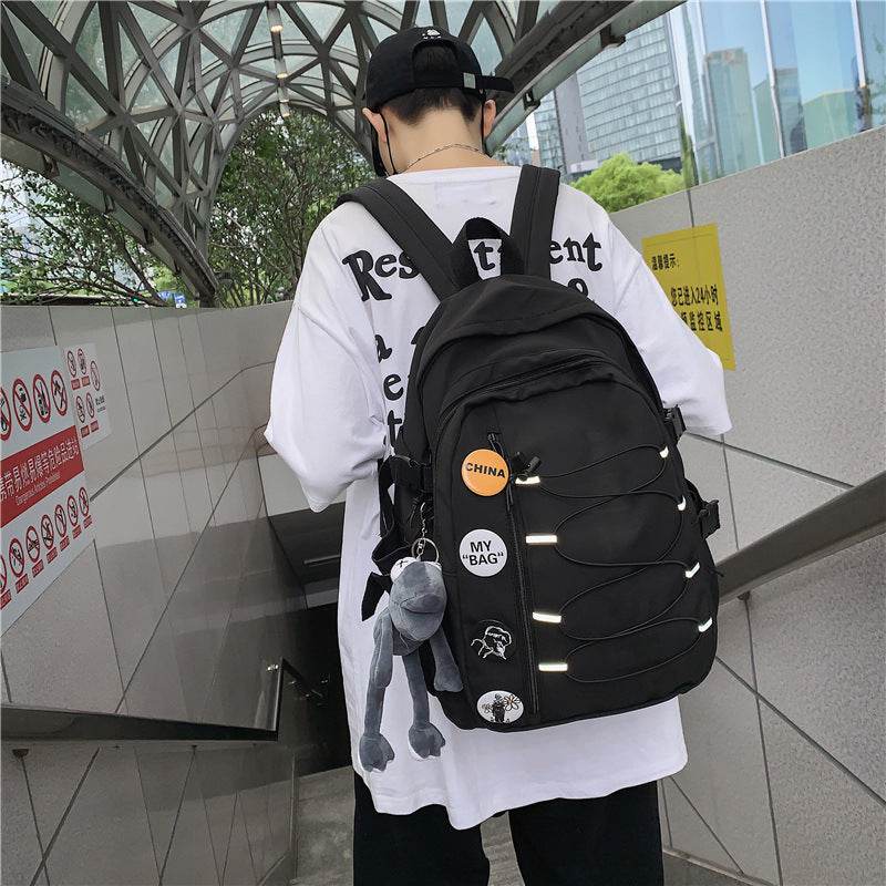 Unisex Teen Large Capacity Sports College High School Backpack