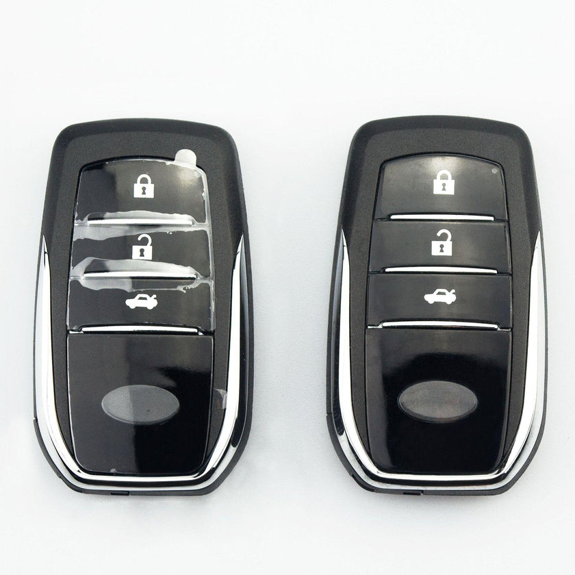 Universal Car Keyless Entry System 12V PKE Push Button Remote Start Anti Theft