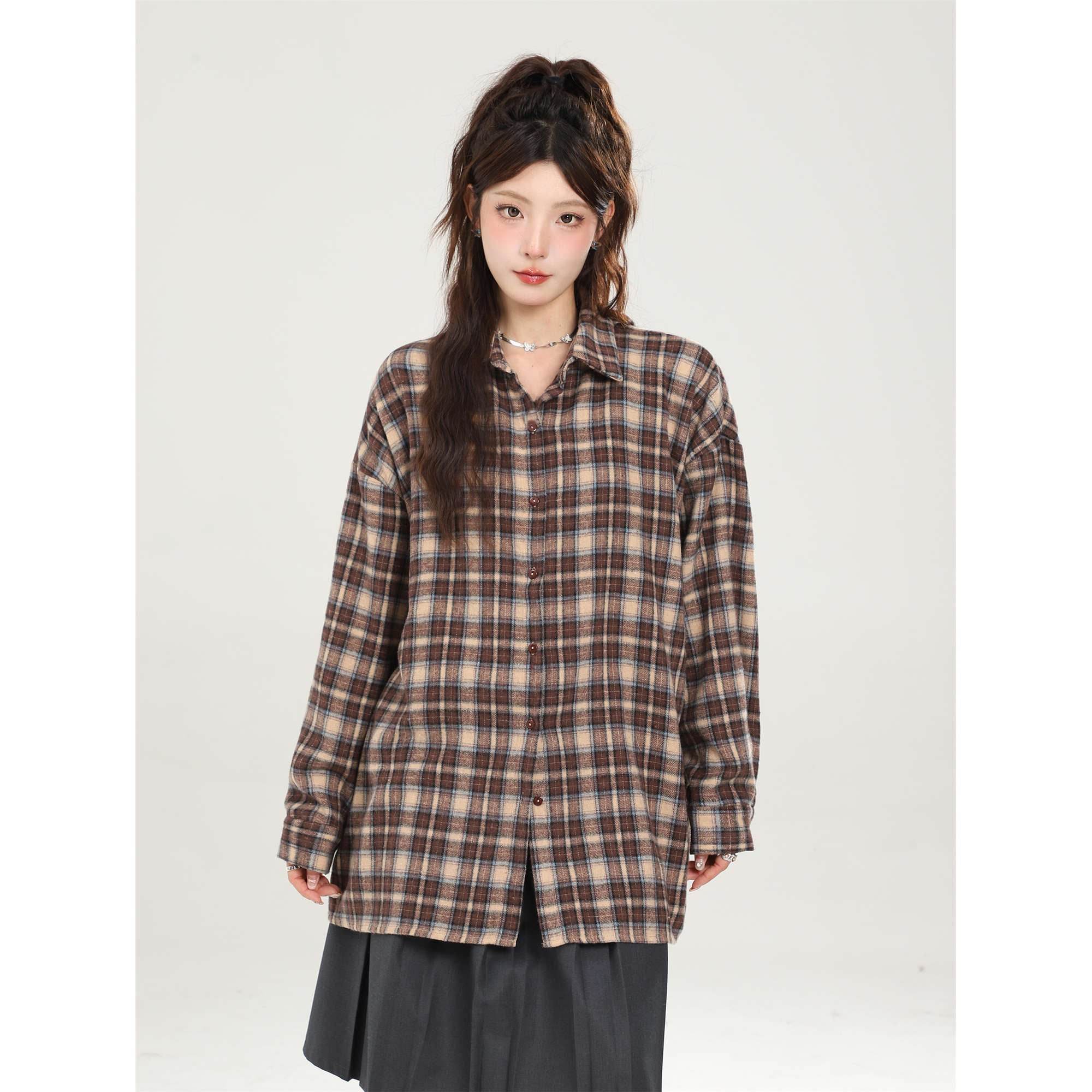 Retro Mid-length Sun Protection oversize Unisex outwear jacket and Coat Women