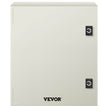 NEMA Steel Enclosure, 16 X 12 X 8 NEMA 4X Fiberglass Electrical Box, IP66 Waterproof & Dustproof, Outdoor Indoor Electrical Junction Box, With Mounting Plate