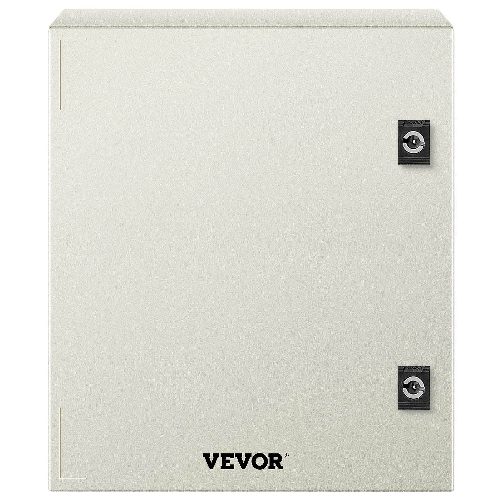 NEMA Steel Enclosure, 16 X 12 X 8 NEMA 4X Fiberglass Electrical Box, IP66 Waterproof & Dustproof, Outdoor Indoor Electrical Junction Box, With Mounting Plate