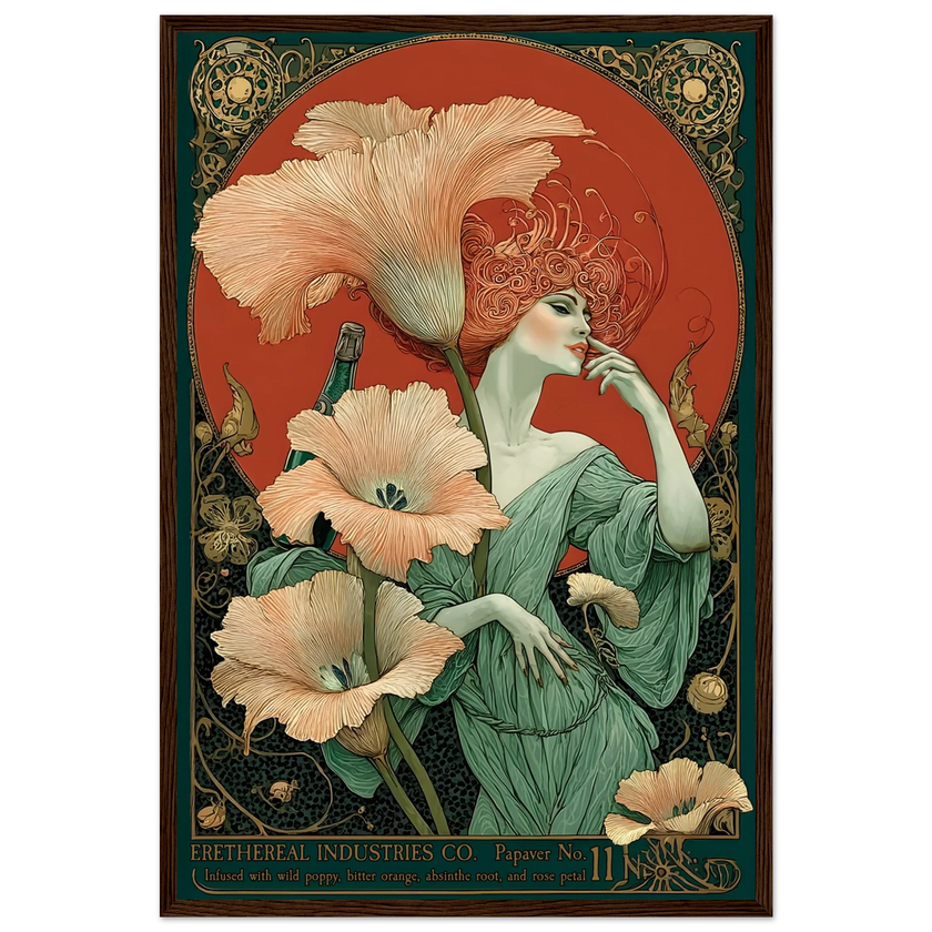 Papaver Vermouth - Poster & Framed Print