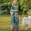 Women's Middle East Plus Size Loose Robe Seaside Resort Dress Maternity Dress