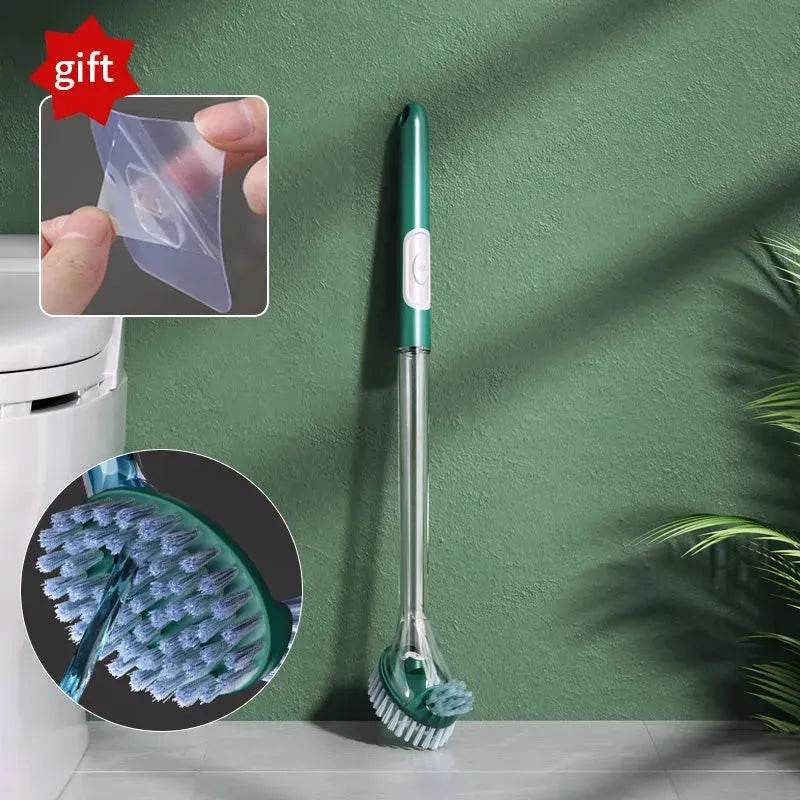 Household Sturdy Bristle strong  silicone Toilet brush
