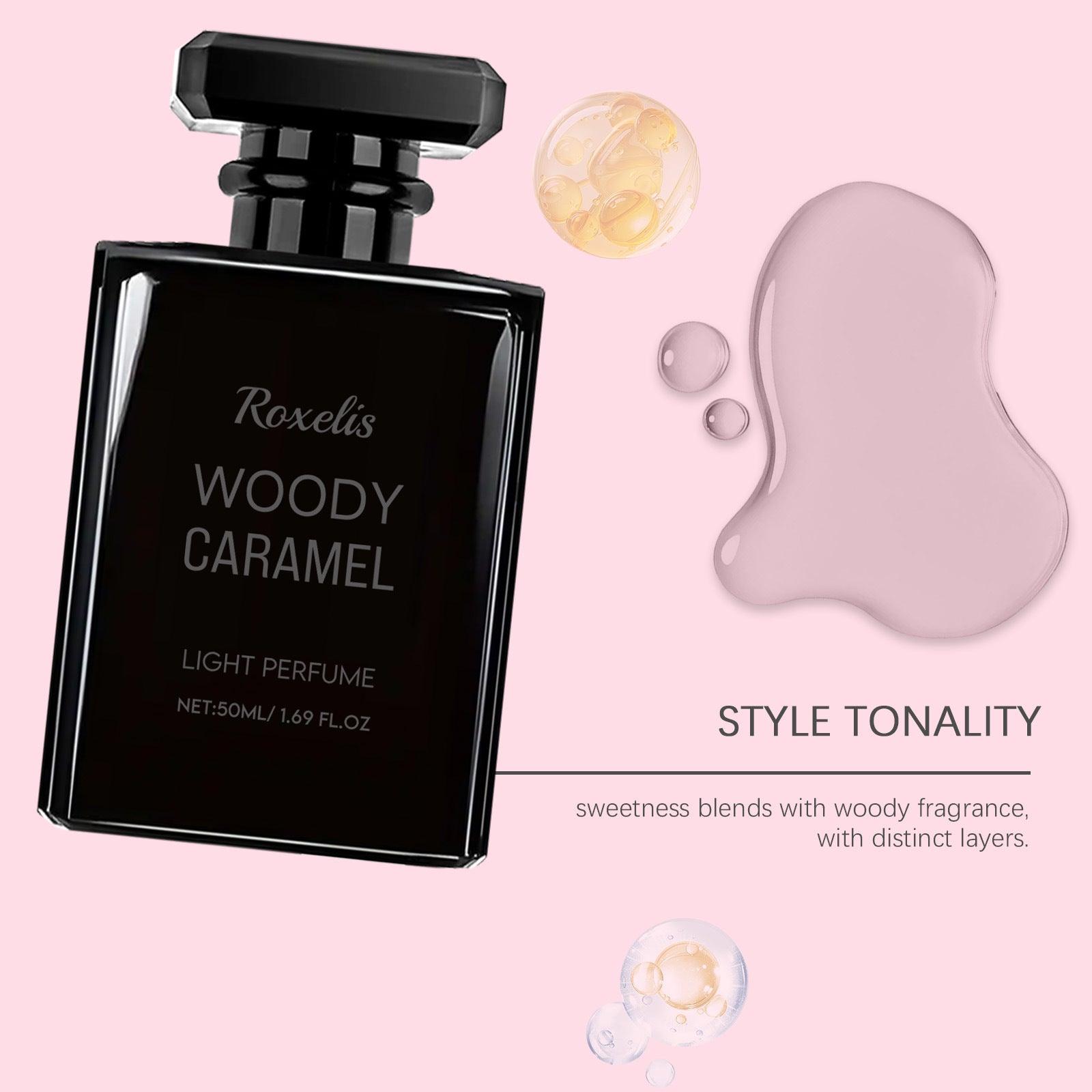 Woody Caramel Light Perfume – 50ml Sandalwood & Musk Scent