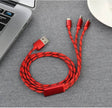 Three-in-one Mobile Phone Charging Cable