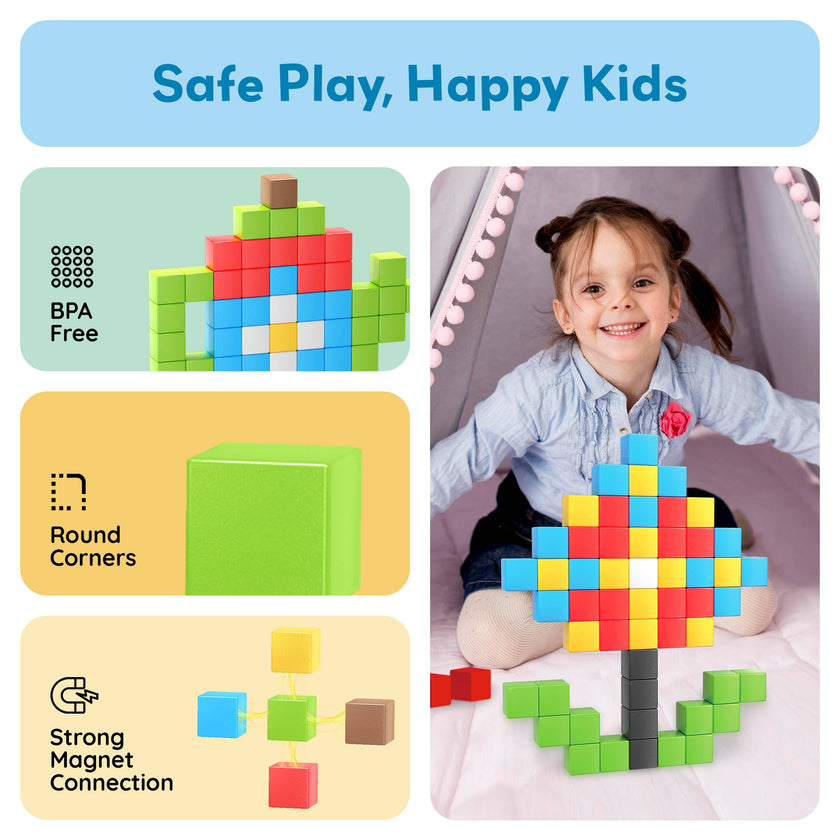 PicassoTiles - PicassoTiles 60pc 1.2