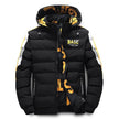 Men’s Winter Puffer Jacket – Thick Cotton-Padded Hooded Coat
