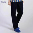 Surgical Gown Printed V-neck Pet Doctor Beauty Hospital Work Clothes Flower Dog Blue
